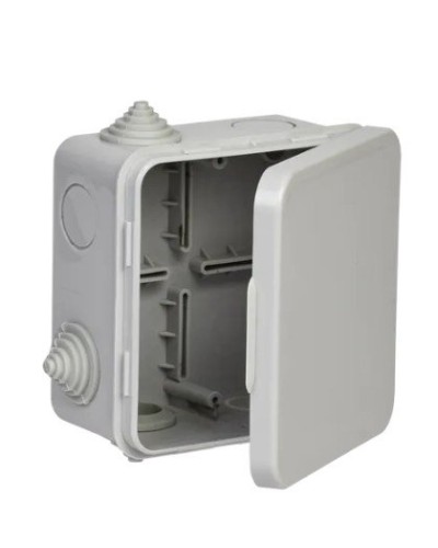 Коробка КМ 100х100х50 GENERICA (UKO31-100-100-050-K03-54G). Коробка распаячная для открытой проводки. GENERICA в Саратове