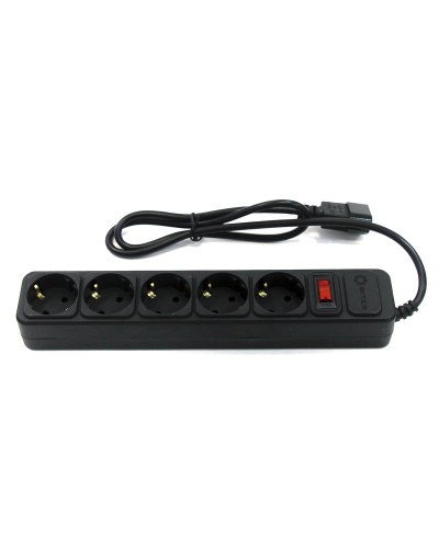 SP5B-110U. Сетевой фильтр 5 розеток, 1м, черный. 5bites в Саратове