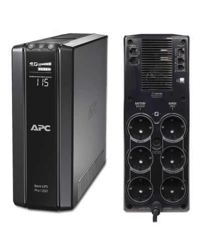 BR1200G-RS APC Back-UPS Pro 1200 ВА. Источник бесперебойного питания. APC в Саратове