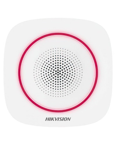 DS-PS1-II-WE(RU) Red Indicator. Оповещатель свето-звуковой радиоканальный. AX PRO Hikvision в Саратове