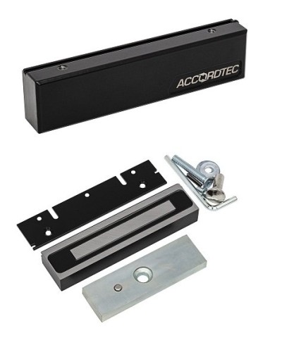 ML-200K-3 Premium Black с планкой. Замок электромагнитный. AccordTec в Саратове