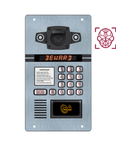 DKS15135 (2Мп, 2.1мм). Вызывная панель подъездного IP-домофона. Beward в Саратове
