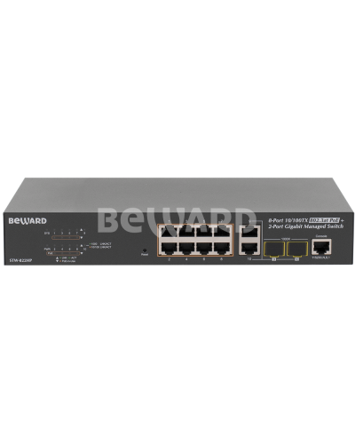 STW-822HP. Коммутатор 8-портовый. Beward в Саратове