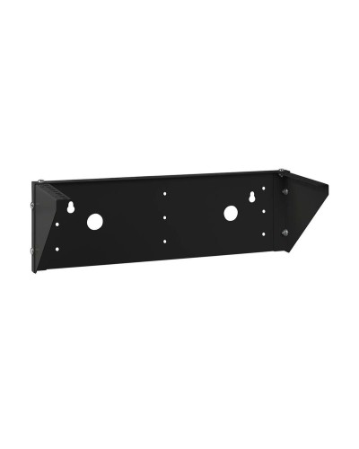 NC-3U-V-BK (12025c). Кронштейн настенный вертикальный 19 3U, цвет черный. CABEUS в Саратове