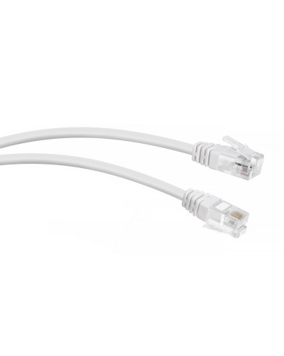 PC-TEL-RJ12-2m (7889c), белый. Патч-корд медный. CABEUS в Саратове