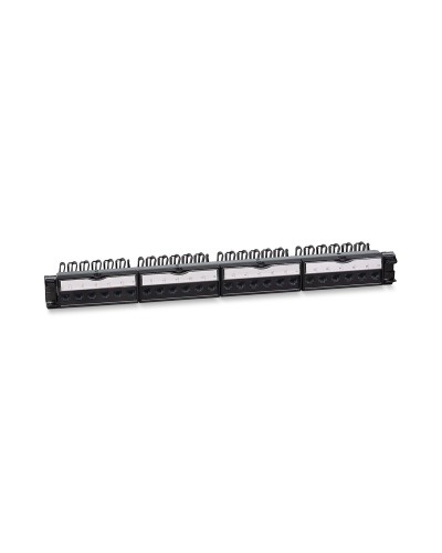 PL-24-KJ-RJ45-Cat.6-180T (11831c): Патч-панель 19" (1U), 24 порта RJ-45, категория 6, с задним кабельным организатором в Саратове