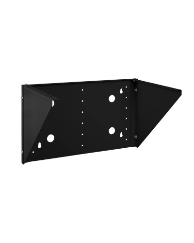 NC-6U-V-BK (12027c). Кронштейн настенный вертикальный 19 6U, цвет черный. CABEUS в Саратове