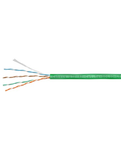 UTP-4P-Cat.5e-SOLID-LSZH-GN (9779c). Кабель «витая пара» (LAN) для структурированных систем связи. CABEUS в Саратове