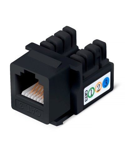 KJ-RJ12-90-BK (9481c): Вставка Keystone Jack в Саратове