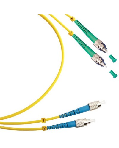 FOP(d)-9-FC/APC-FC/UPC-1m (8101c). Патч-корд оптический. CABEUS в Саратове