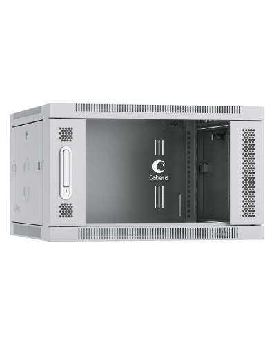 SH-05F-6U60/45 (7058c). Шкаф телекоммуникационный 19 настенный 6U. CABEUS в Саратове