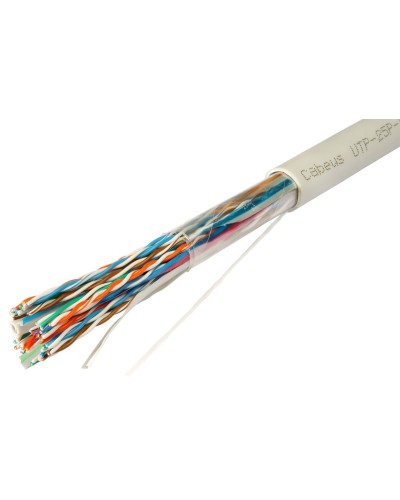 UTP-25P-Cat.5-IN-LSZH (10167c). Кабель «витая пара» (LAN) для структурированных систем связи. CABEUS в Саратове