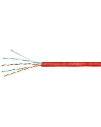 UTP-4P-Cat.5e-SOLID-LSZH-RD (9778c). Кабель «витая пара» (LAN) для структурированных систем связи. CABEUS в Саратове