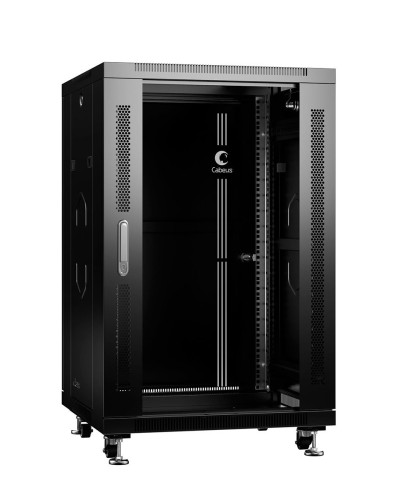 SH-05C-22U60/100-BK (8540c). Шкаф телекоммуникационный 19 напольный 22U. CABEUS в Саратове