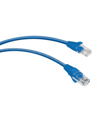 PC-UTP-RJ45-Cat.5e-0.3m-BL-LSZH (9527c), синий. Патч-корд медный. CABEUS в Саратове