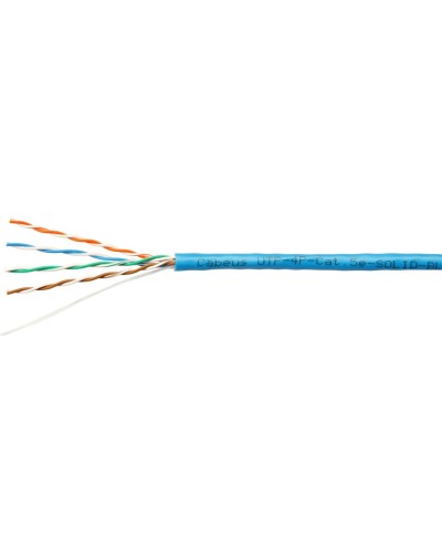UTP-4P-Cat.5e-SOLID-BL (7248c). Кабель «витая пара» (LAN) для структурированных систем связи. CABEUS в Саратове