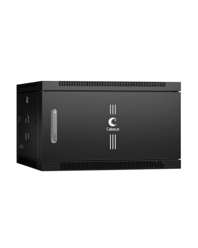 SH-05F-6U60/60m-BK (8588c). Шкаф телекоммуникационный 19 настенный 6U. CABEUS в Саратове