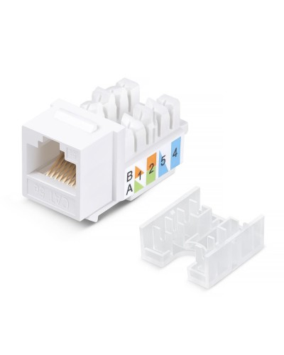 KJ-RJ45-Cat.5e-90-SW (10100c): Вставка Keystone Jack RJ-46 в Саратове