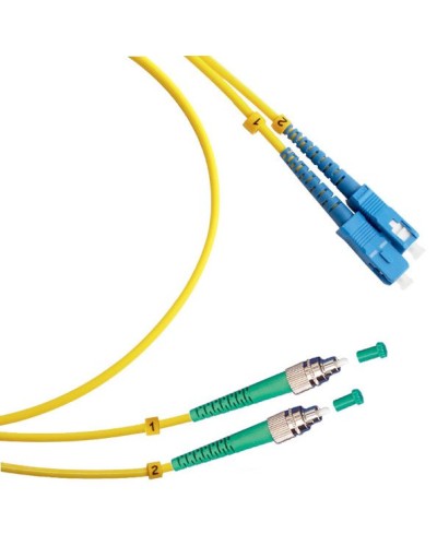 FOP(d)-9-FC/APC-SC/UPC-10m (8067c). Патч-корд оптический. CABEUS в Саратове