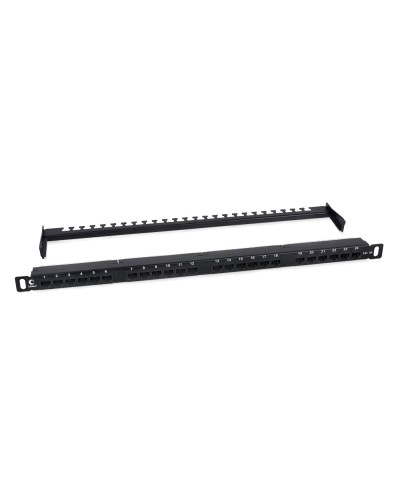 PLHD-24-Cat.6a-Dual-180-0,5U (9665c): Патч-панель 19" в Саратове