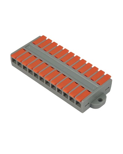 MX662-12R (11420c). Клемма соединительная универсальная проходная 12 полюсов. CABEUS в Саратове
