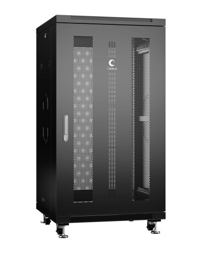 ND-05C-22U60/60-BK (8549c). Шкаф телекоммуникационный 19 напольный 22U. CABEUS в Саратове