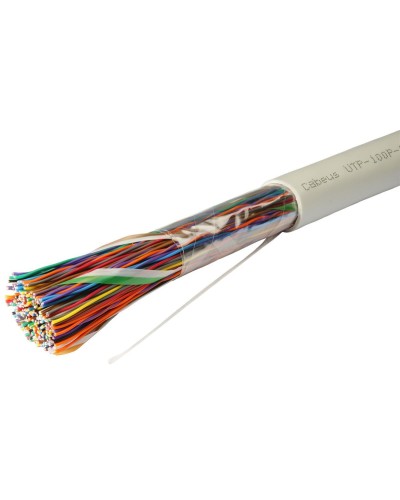 UTP-100P-Cat.3-IN (7284c). Кабель «витая пара» (LAN) для структурированных систем связи. CABEUS в Саратове