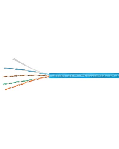 UTP-4P-Cat.5e-SOLID-LSZH-BL-100 (9777c-5). Кабель «витая пара» (LAN) для структурированных систем связи. CABEUS в Саратове
