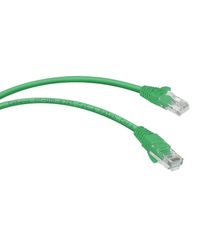 PC-UTP-RJ45-Cat.6-1.5m-GN (8685c), зелёный. Патч-корд медный. CABEUS в Саратове