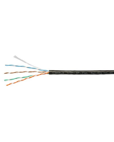 UTP-4P-Cat.5e-SOLID-LSZH-BK-100 (9781c-5). Кабель «витая пара» (LAN) для структурированных систем связи. CABEUS в Саратове