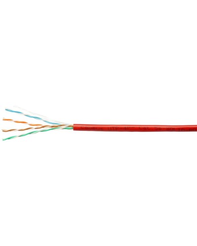 UTP-4P-Cat.5e-SOLID-RD-100 (7249c-5). Кабель «витая пара» (LAN) для структурированных систем связи. CABEUS в Саратове