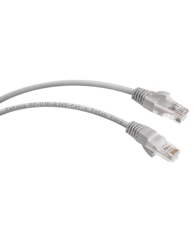 PC-UTP-RJ45-Cat.6-20m (8791c), серый. Патч-корд медный. CABEUS в Саратове