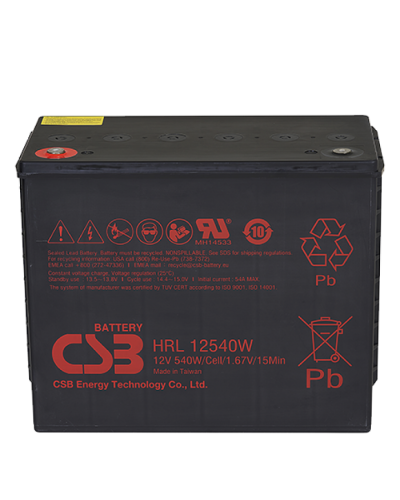 CSB HRL 12540W FR. Аккумулятор герметичный свинцово-кислотный. CSB в Саратове