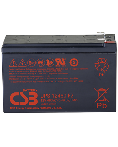 CSB UPS 12460. Аккумулятор герметичный свинцово-кислотный. CSB в Саратове