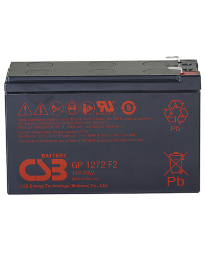 CSB GP 1272(25W). Аккумулятор герметичный свинцово-кислотный. CSB в Саратове