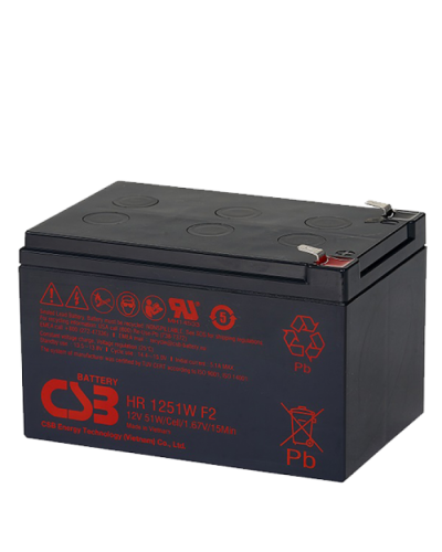 CSB HR 1251W. Аккумулятор герметичный свинцово-кислотный. CSB в Саратове