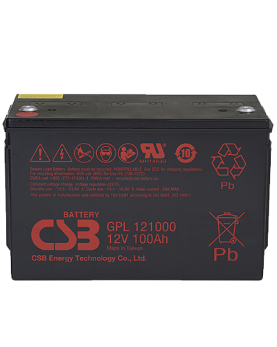 CSB GPL 121000. Аккумулятор герметичный свинцово-кислотный. CSB в Саратове