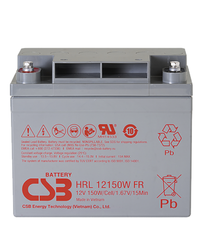 CSB HRL 12150W FR. Аккумулятор герметичный свинцово-кислотный. CSB в Саратове