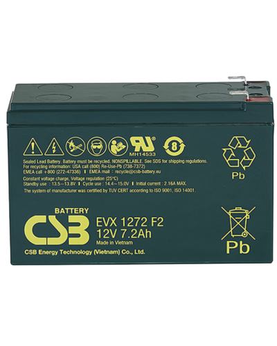 CSB EVX 1272. Аккумулятор герметичный свинцово-кислотный. CSB в Саратове