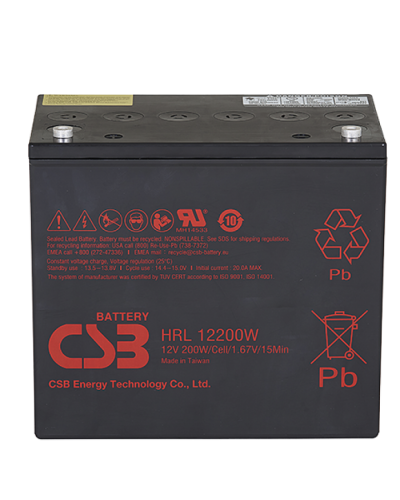 CSB HRL 12200W. Аккумулятор герметичный свинцово-кислотный. CSB в Саратове