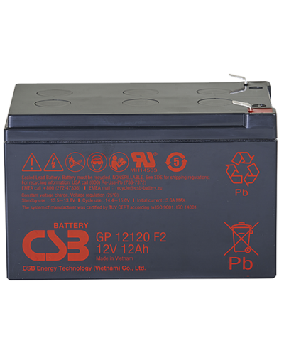 CSB GP 12120. Аккумулятор герметичный свинцово-кислотный. CSB в Саратове