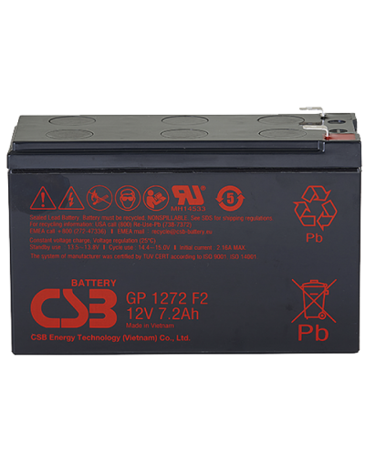 CSB GP 1272 F2. Аккумулятор герметичный свинцово-кислотный. CSB в Саратове