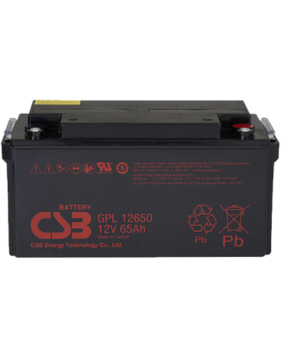 CSB GPL 12650. Аккумулятор герметичный свинцово-кислотный. CSB в Саратове