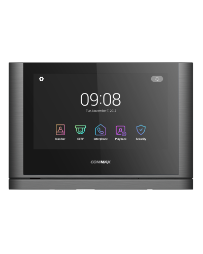 CDV-1024MA/VZ (темное серебро) Black Smog. Монитор видеодомофона цветной. Commax в Саратове