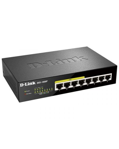 DGS-1008P/E1A. Коммутатор. D-Link в Саратове