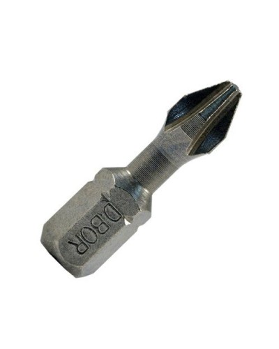 Биты Ph1x25 мм, Torsion, C 6,3 (10шт) (D-T-PH01-025-010). Биты фрезерованные. D.BOR в Саратове