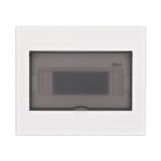Корпус ЩРН-П 9 модулей IP41 навесной прозрачная дверь (31062DEK). Корпус пластиковый. DEKraft