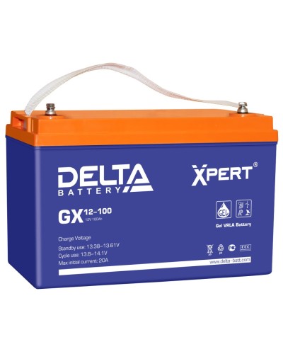 Delta GX 12-100. Аккумулятор герметичный свинцово-кислотный. Delta в Саратове