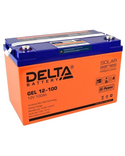 Delta GEL 12-100. Аккумулятор герметичный свинцово-кислотный. Delta в Саратове