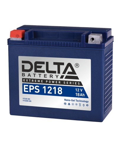 Delta EPS 1218. Аккумулятор герметичный свинцово-кислотный стартерный. Delta в Саратове
